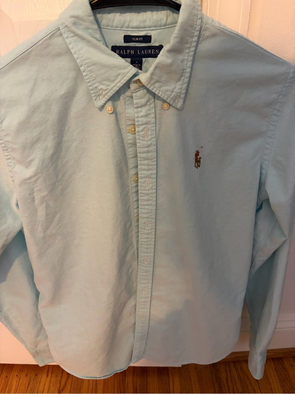 Ralph Lauren Light Blue Button-Down Oxford Shirt